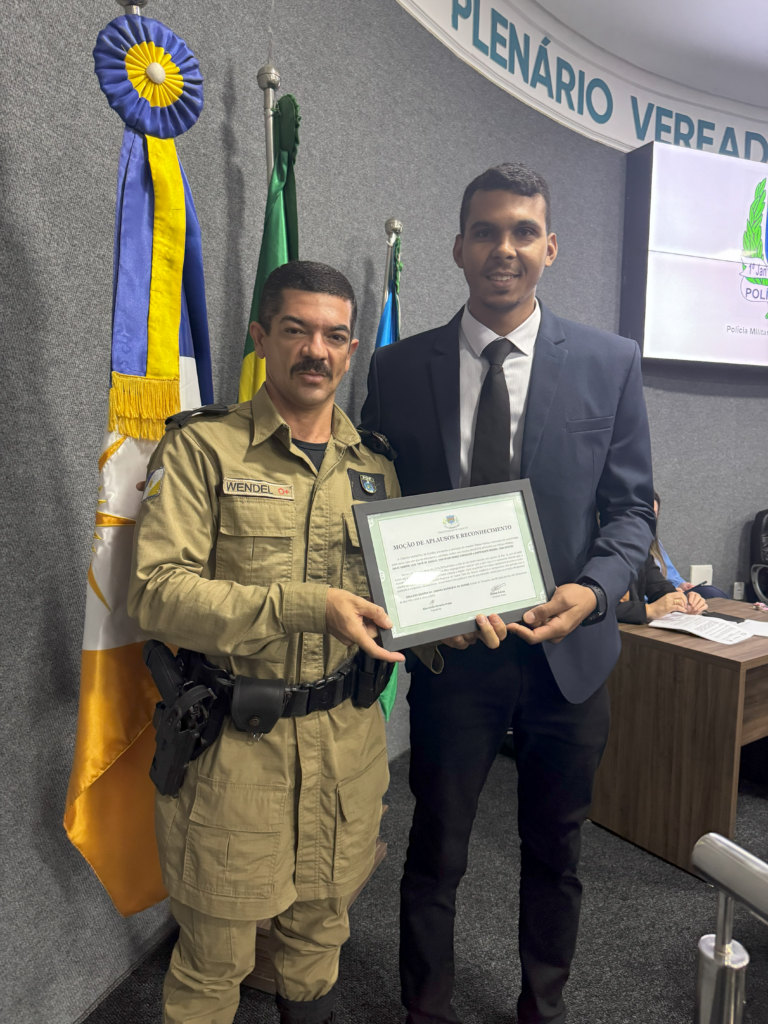 WENDEL-768x1024 Policiais Militares do 7º BPM Recebem Moção de Aplausos por Salvamento de Recém-Nascido